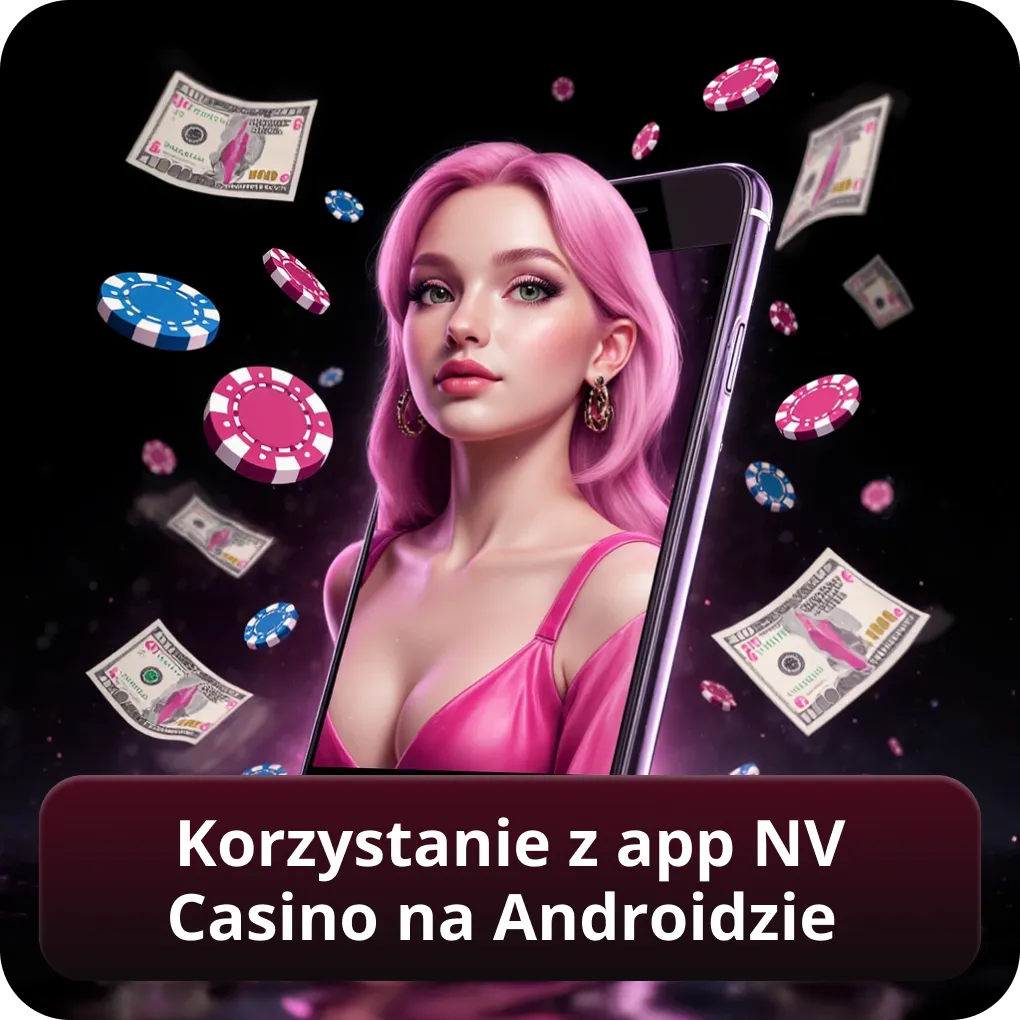 Korzystanie z app NV Casino na Androidzie